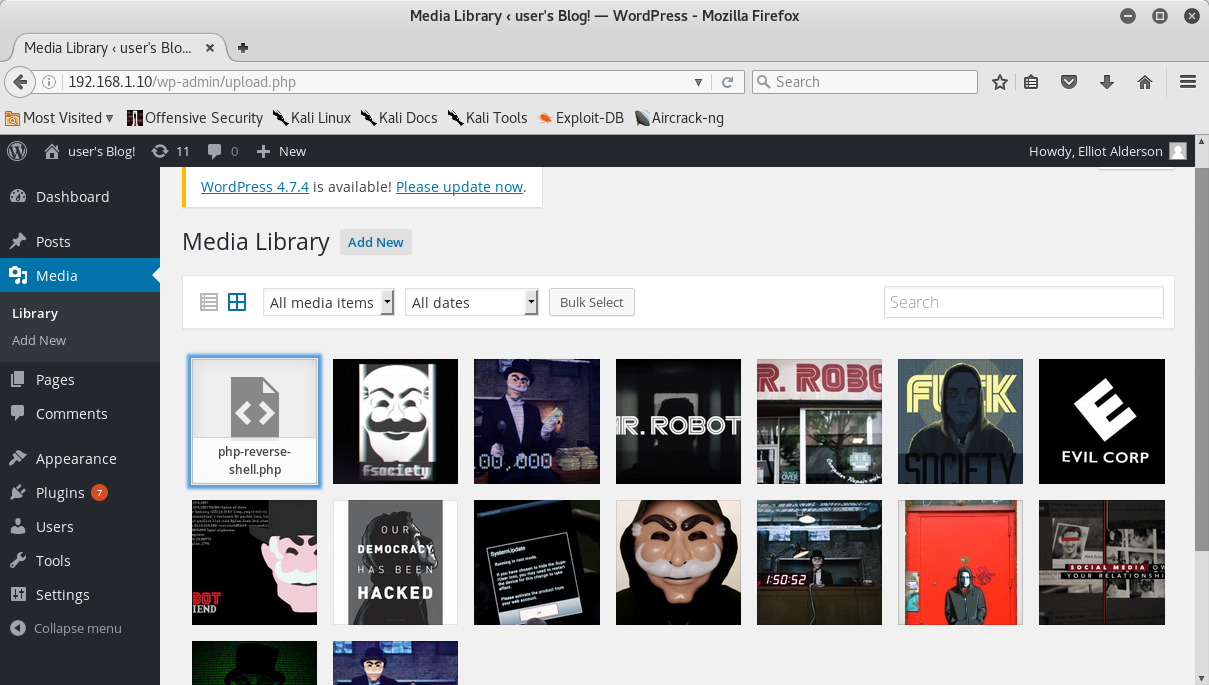 Upload Reverse Shell