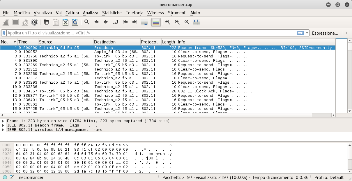 Wireshark Necromancer pcap